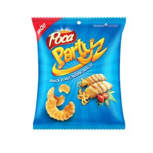 Snack Poca Partyz vị mực nướng ngũ vị 40g